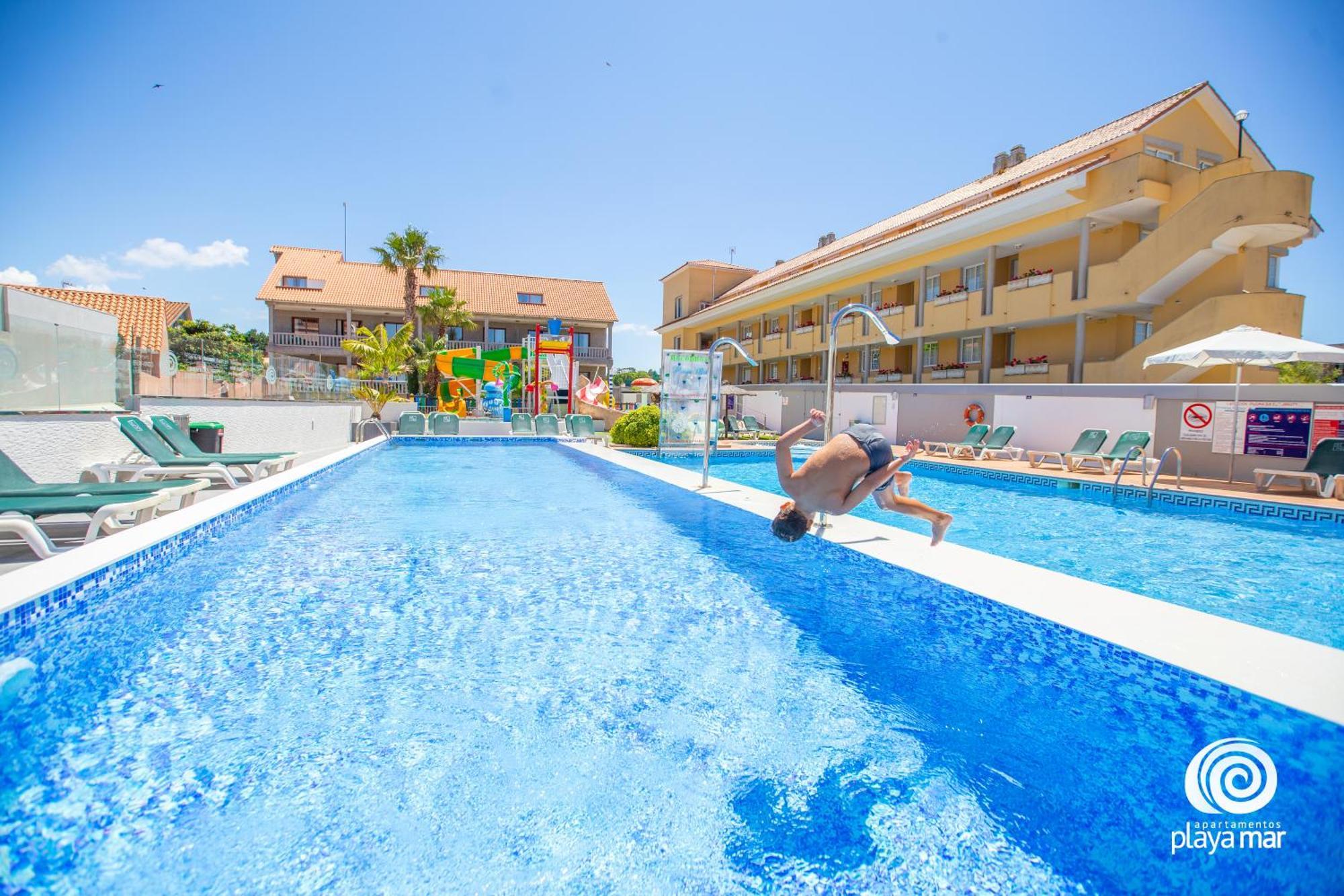 Lofts Complejo Playa Mar Apartment Portonovo Luaran gambar